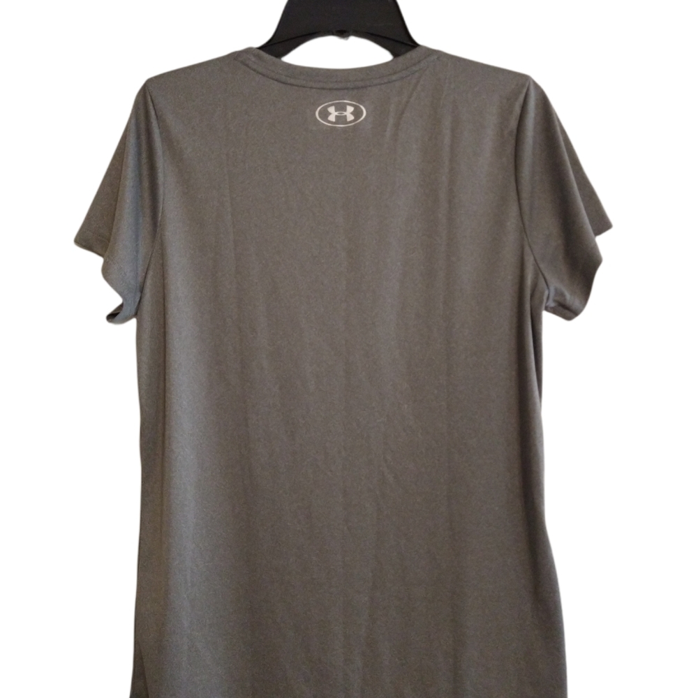 Under armour large  ladies gray top - Picture 4 of 6